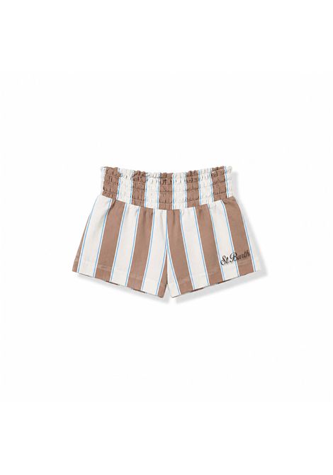 Shorts con stampa SAINT BARTH | MEA001 MEAVE JR01418L COYTTON SB BEACH STRIPE